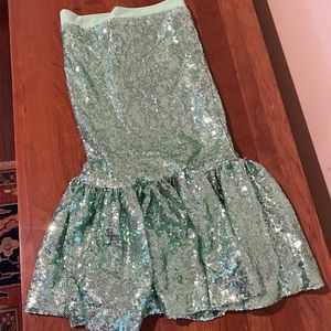 Sequin mermaid skirt 4t